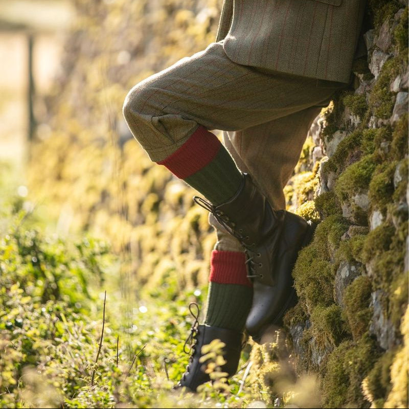 Chaussette de chasse en laine Merinos