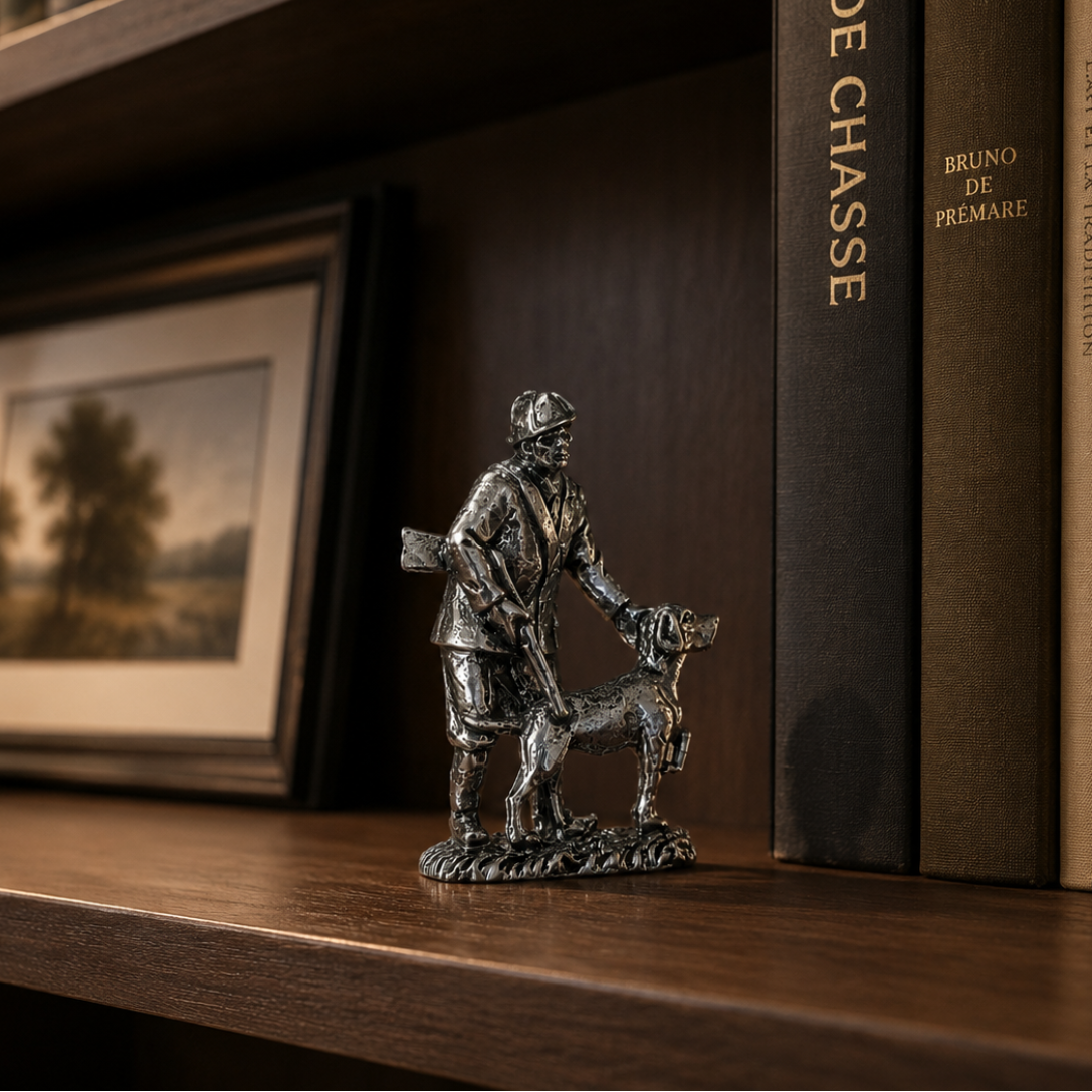 Figurine Chasseur & Chien