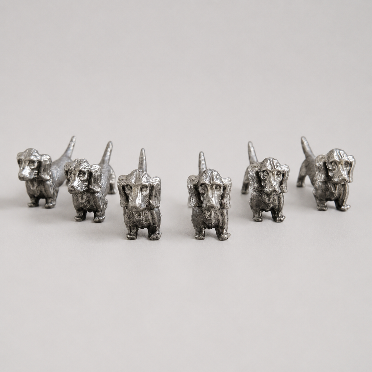 Porte-couteaux teckel - lot de 6