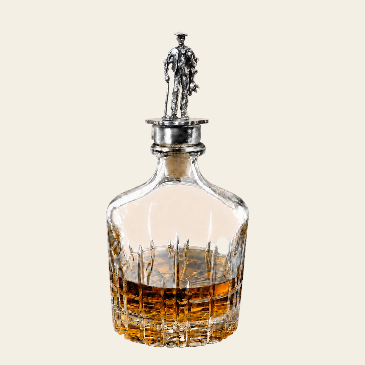 bouochon de bouteille motif chasseur idée de cadeau chasseur