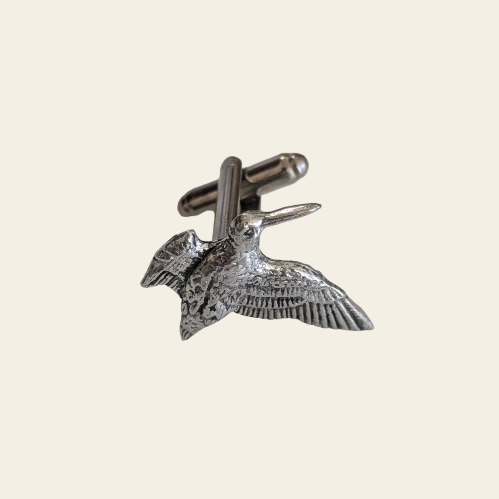 bouton de manchette becasse - cadeau pour chasseur