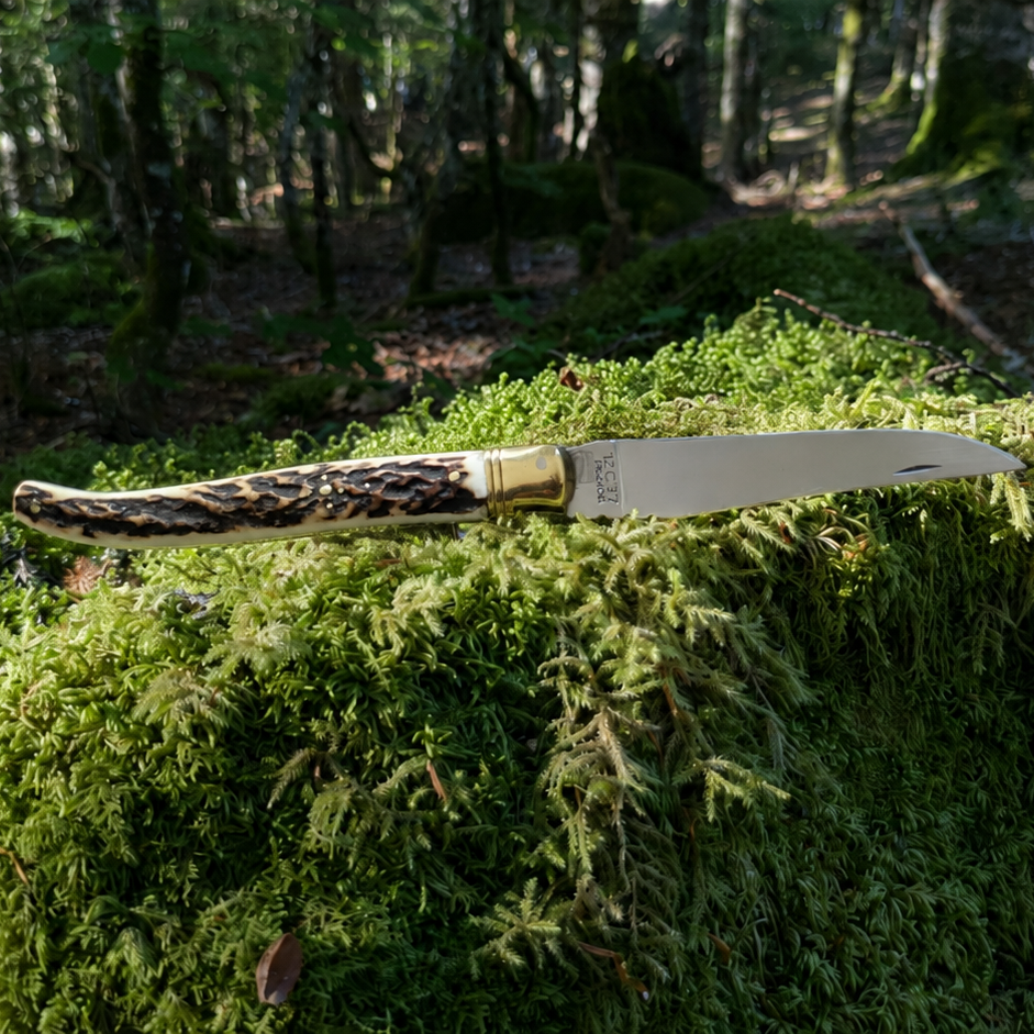 Couteau de porche bois de cerf