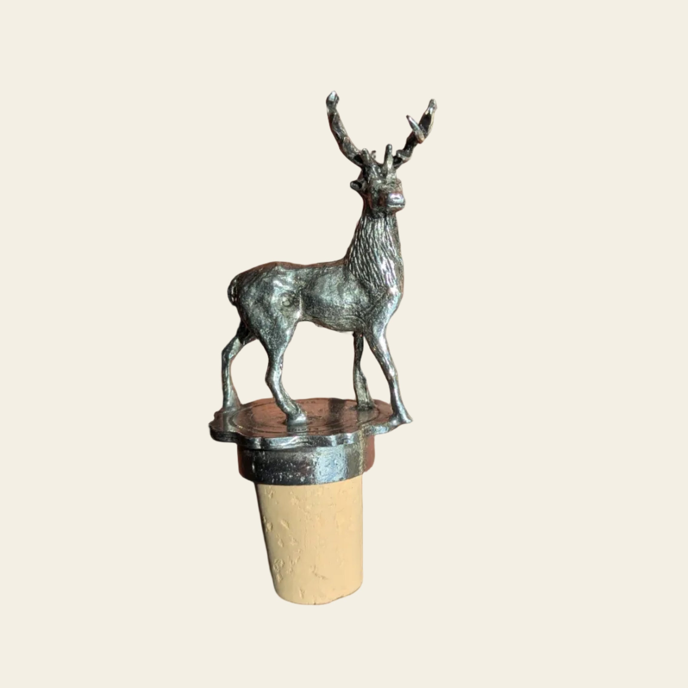 Bouchon motif cerf cadeau chasseur
