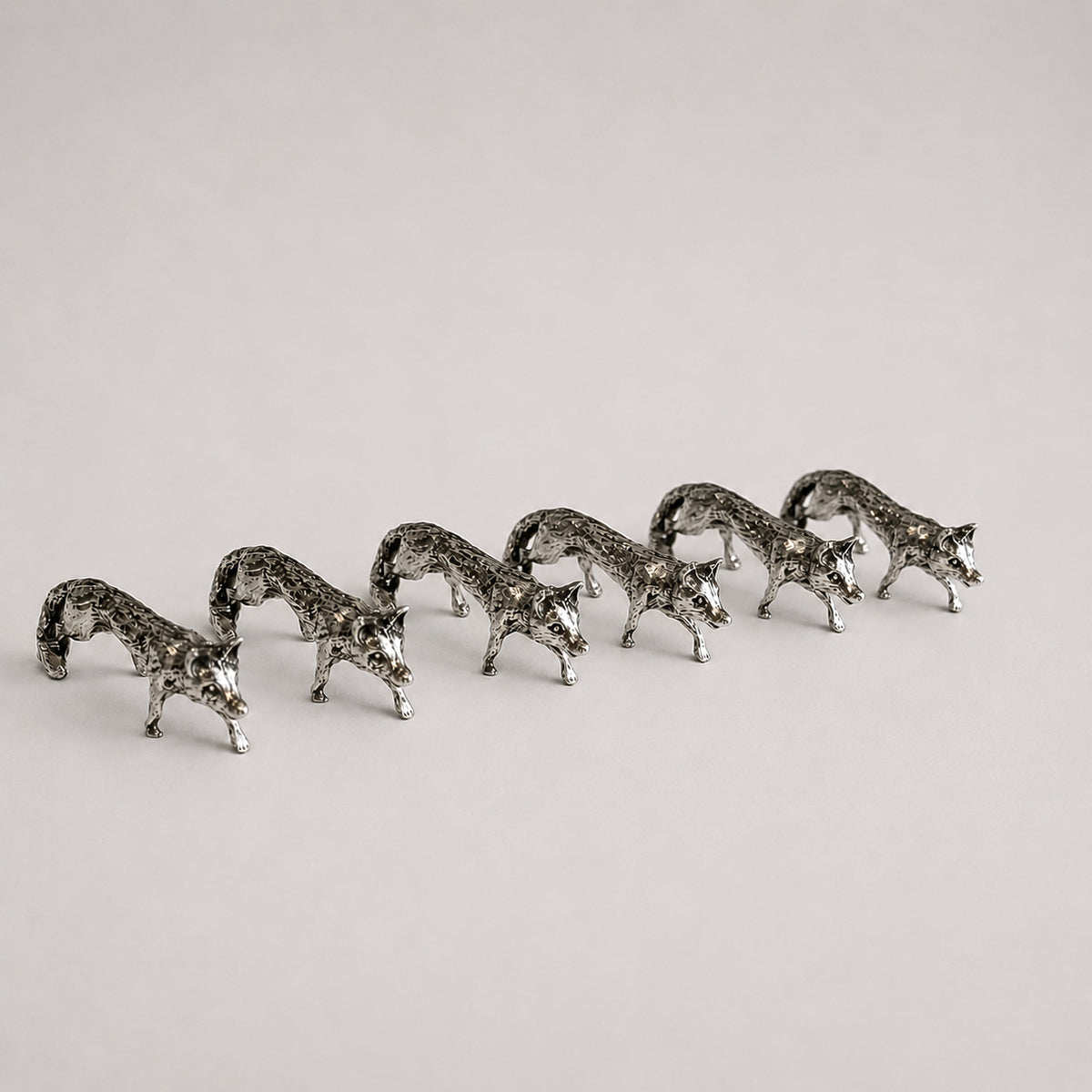Porte-couteaux renard - lot de 6