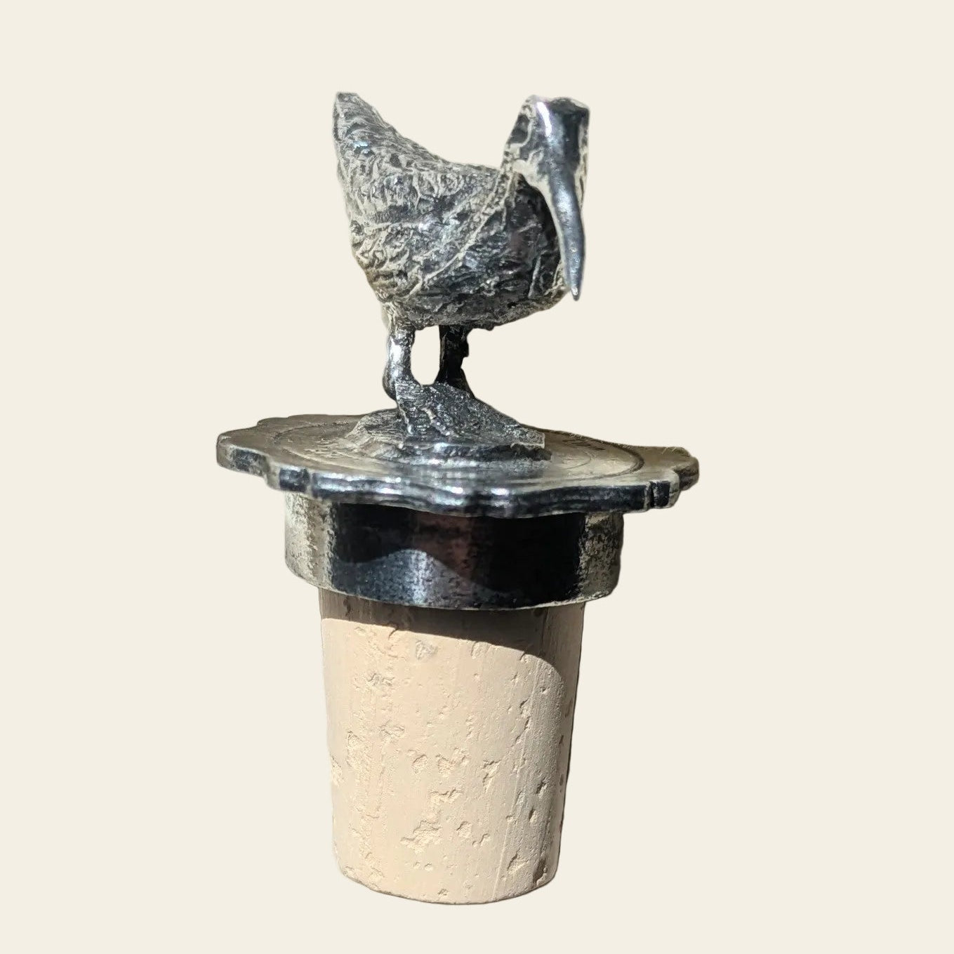 Bouchon de bouteille cadeau chasseur bécasse
