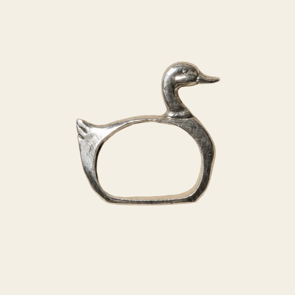 Rond de serviette canard - x6